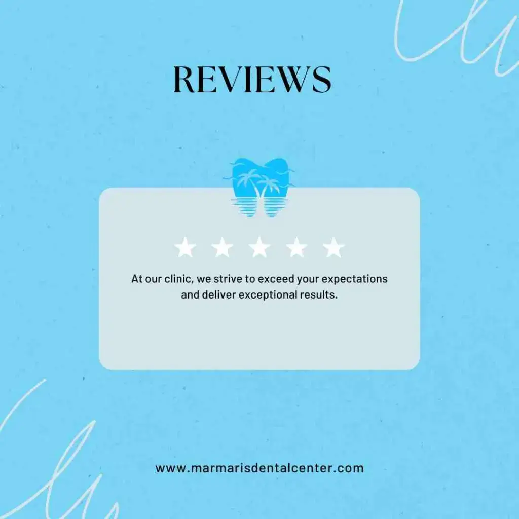 Marmaris Dental Center reviews and patient testimonials