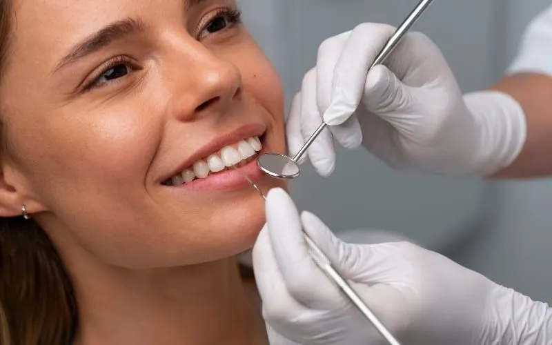 Composite bonding treatment at Marmaris Dental Center